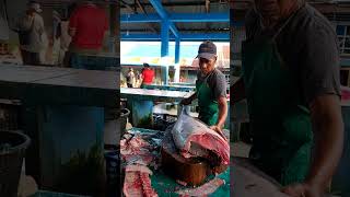 Amazing  tuna fish cutting skiil food fishcuttingskill seafood [upl. by Dawes117]