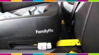 Maxi Cosi Family Fix Base  Car Seat Fitting Video Kiddicare [upl. by Anaillil]