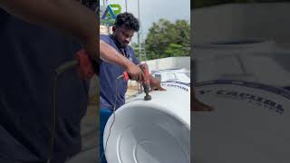 Water tank fittilngs plumbinglife plumber hardwork youtubeshorts thiruvananthapuram [upl. by Nadirehs]