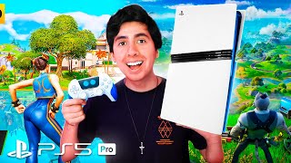 ASÍ ES FORTNITE en PS5 PRO 😱 Unboxing y VALE LA PENA 🤔 [upl. by Nappie]