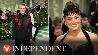 Live Celebrities walk the red carpet for the 2024 Met Gala [upl. by Phare]