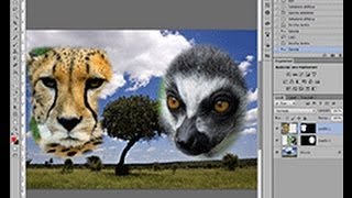 Come unire più immagini in Photoshop  how to merge multiple images [upl. by Ahsemac923]