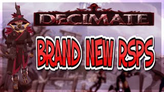 LIVE DECIMATE RSPS NEW CUSTOM RSPS 100 ONLINE [upl. by Yerac]