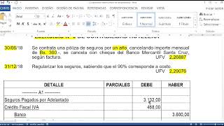 ejercicio 9 contabilidad hotelera [upl. by Eanrahs203]