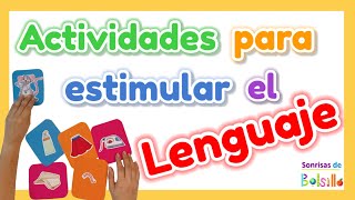 Actividades para estimular el lenguaje [upl. by Zelten191]