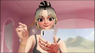 Cgi animated Short film Girl  Animation Girl Sabiya 🫠  Zepeto Film 😶‍🌫️ [upl. by Brett]