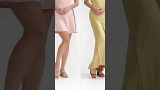 Block Heel Sandals Chunky Sandals for Women  Summer Sandals heels shorts ytshorts fashion [upl. by Erek]