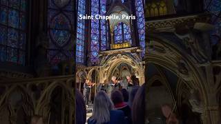 Sainte Chapelle concert 2024 saintchapelle chapelle saintchapelleconcert vivaldiwinter vivaldi [upl. by Sharpe]