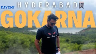 Traveling Hyderabad to Gokarna and visiting the Cleanest Beach [upl. by Alyn576]