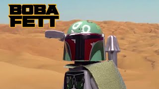 Boba Fett Escapes The Sarlacc Pit  Lego Stop Motion [upl. by Nnairrek686]