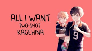 All I Want  Part 1 of 2  A Kagehina Texting Story [upl. by Notterb]