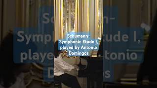 The first Variation from Schumanns quotSymphonic Studies Op 13 played by Antonio Domingos [upl. by Nerra772]