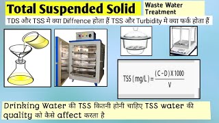 TSS Analysis Of WaterTotal Suspended Solid AnalysisTSS Testing Procedure [upl. by Maril]