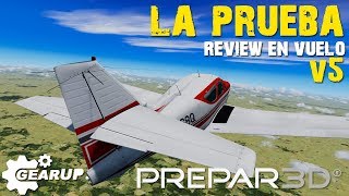 PREPAR3D v5 P3D v5 REVIEW 😉 en vuelo ¡Hoy si se vuela prepar3dv5 [upl. by Gabriellia]