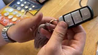 VW KEY Battery replacement  cheap and quick [upl. by Airda603]