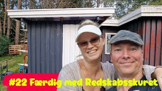 22 Sådan renoveret vi redskabsskuret [upl. by Xavier]