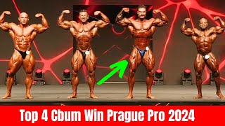 Cbum in Top 4 Prague Pro 2024 Live Pre Judging Result Shaun Clarida VS Martin Bodybuilding [upl. by Frannie]