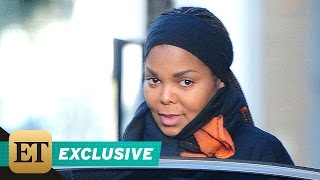 EXCLUSIVE Janet Jackson Shows Off Baby Bump Putting Surrogate Rumors to Rest [upl. by Aronal]