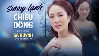 NGÔI SAO SÁNG CỦA DÒNG NHẠC VÀNG BOLERO TRỮ TÌNH  Sương Lạnh Chiều Đông  Sa Huỳnh [upl. by Claire]