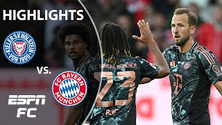 Holstein vs Bayern Munich  Bundesliga Highlights  ESPN FC [upl. by Asirehc39]