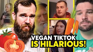 Vegan TikTok is Hilarious [upl. by Kataway]