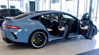 2023 MercedesAMG GT 63 S 4Door Coupe 630 HP — 40L V8 Sound Exterior and Interior 4K [upl. by Alvin]