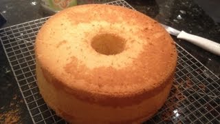 How to make Lemon Chiffon Cake recipe 檸檬雪芳蛋糕 [upl. by Nelo748]