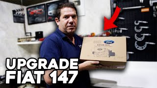 CHEGOU O MAIOR UPGRADE DO FIAT 147 AQUI NA RETIFICA [upl. by Pascoe]