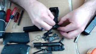 Sig P220 disassembly and reassembly [upl. by Nnylaj]