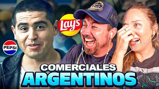 Españoles REACCIONAN a COMERCIALES ARGENTINOS 🇦🇷 Antiguos y Epicos [upl. by Anelehs]