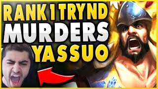 1 TRYND WORLD VS 1 TEEMO WORLD HARDEST COUNTER HELPING TYLER1 BEAT YASSUO  League of Legends [upl. by Blank361]