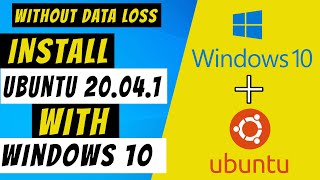 How to Install Ubuntu 20041 LTS on Windows 10 Without Losing Data  2021 [upl. by Eisdnyl]