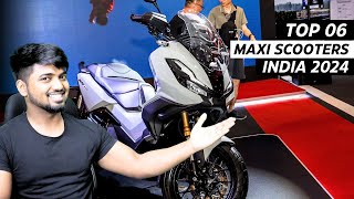 TOP 06 Upcoming Maxi Scooters In India 2024 FT Honda Yamaha Upcoming Maxi Scooters In India 2024 [upl. by Obbard]