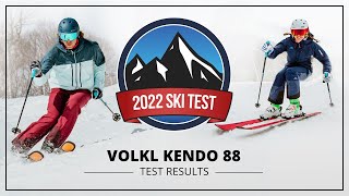 2022 Volkl Kendo 88  SkiEssentialscom Ski Test [upl. by Aicirtam]