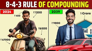 POWER OF COMPOUNDING  843 RULE OF COMPOUNDING  8 Years Investment Plan  How to Become Crorepati [upl. by Akiemehs]