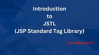 22JSTL JSP Standard Tag Library  Introduction to JSTL  JSP Tutorial [upl. by Nahtam]