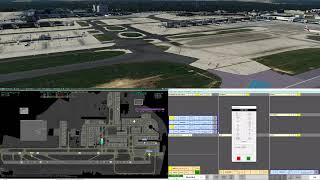 EGKKGND  Gatwick Ground  Vatsim UK ATC  2706  Towerview Part 4 [upl. by Rothenberg]