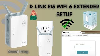 Ultimate guide to setup DLink E15 wifi 6 extender  DLink E15 wifi 6 extender Setup [upl. by Nnylimaj]