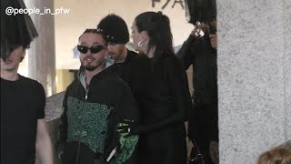 J Balvin  Vetements SS25 fashion show in Paris  27092024 [upl. by Nohsid926]