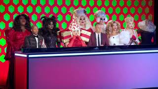 RuPauls drag race Christmas special lip sync ruPaul vs Michelle visage [upl. by Yoshio]