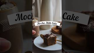 Recipe  Mocha Milk Cake 🥛☕️🍫 Fluffy and soft [upl. by Ahtael]