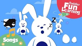 Sleeping Bunnies  Nursery Rhyme for Toddlers  Toddler Fun Learning [upl. by Thanh103]