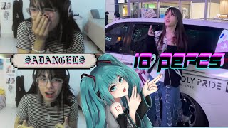 SARAMALACARA  10 PERCS REACCION SADANGELS [upl. by Eatnod907]