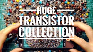 HUGE Collection of Transistors BJTs MOSFETs JFETs SCRs TRIACs IGTSs [upl. by Naitsirhc208]