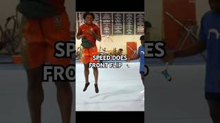 i Show Speed does a Smooth Front Flip shorts [upl. by Gamages]