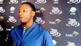 KG Rabada second interview Mzansi Super League draft [upl. by Primo]