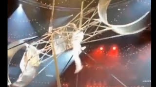 Circus Acrobat Falls From Wheel Of Death During Christmas Show In Great Yarmouth [upl. by Atteuqal]