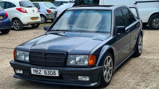 Mercedes 190e 23 16v Cosworth restoration project mercedes mercedesw201 cosworth [upl. by Gulick661]