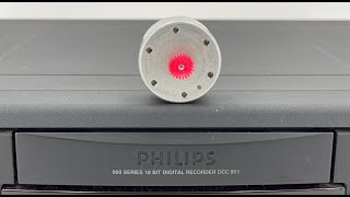 A New Gear For The Philips DCC 951 And 730 DCC Recorders The Rattling Noise Solved [upl. by Nedaj]