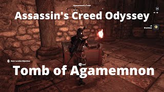 Assassins Creed Odyssey Agamemnons Tomb Argolis Tombs [upl. by Nywra]